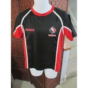 Team Canada Rugby T Shirt Size Adult XS Konno Athletic Jersey